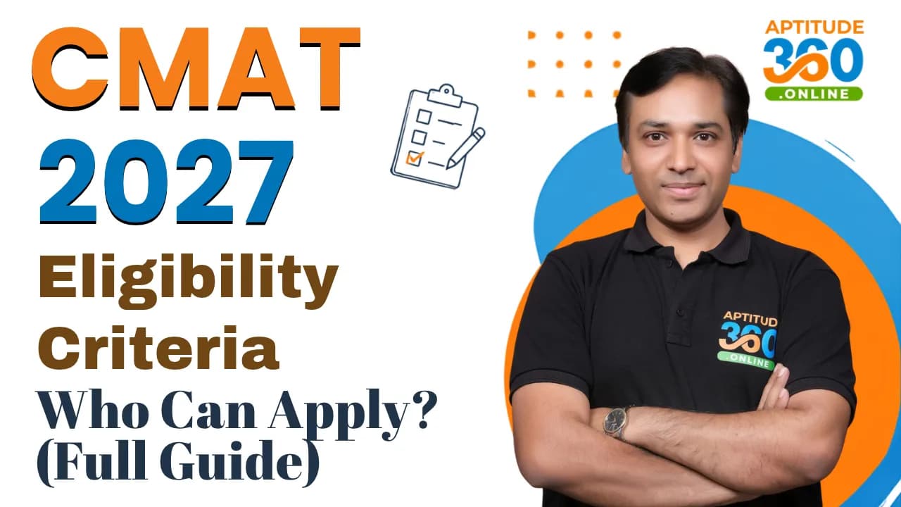 CMAT Eligibility Criteria 2027: Who Can Apply? (Full Guide)