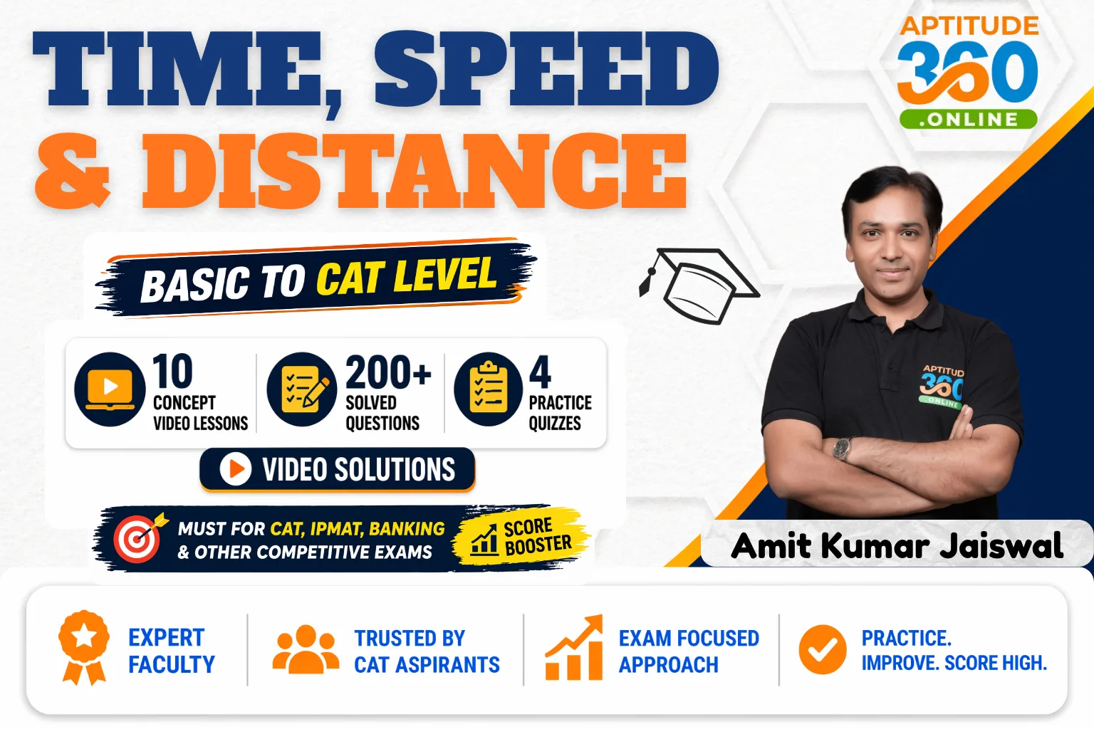 Time, Speed & Distance for CAT & Other Management Entrance Exams