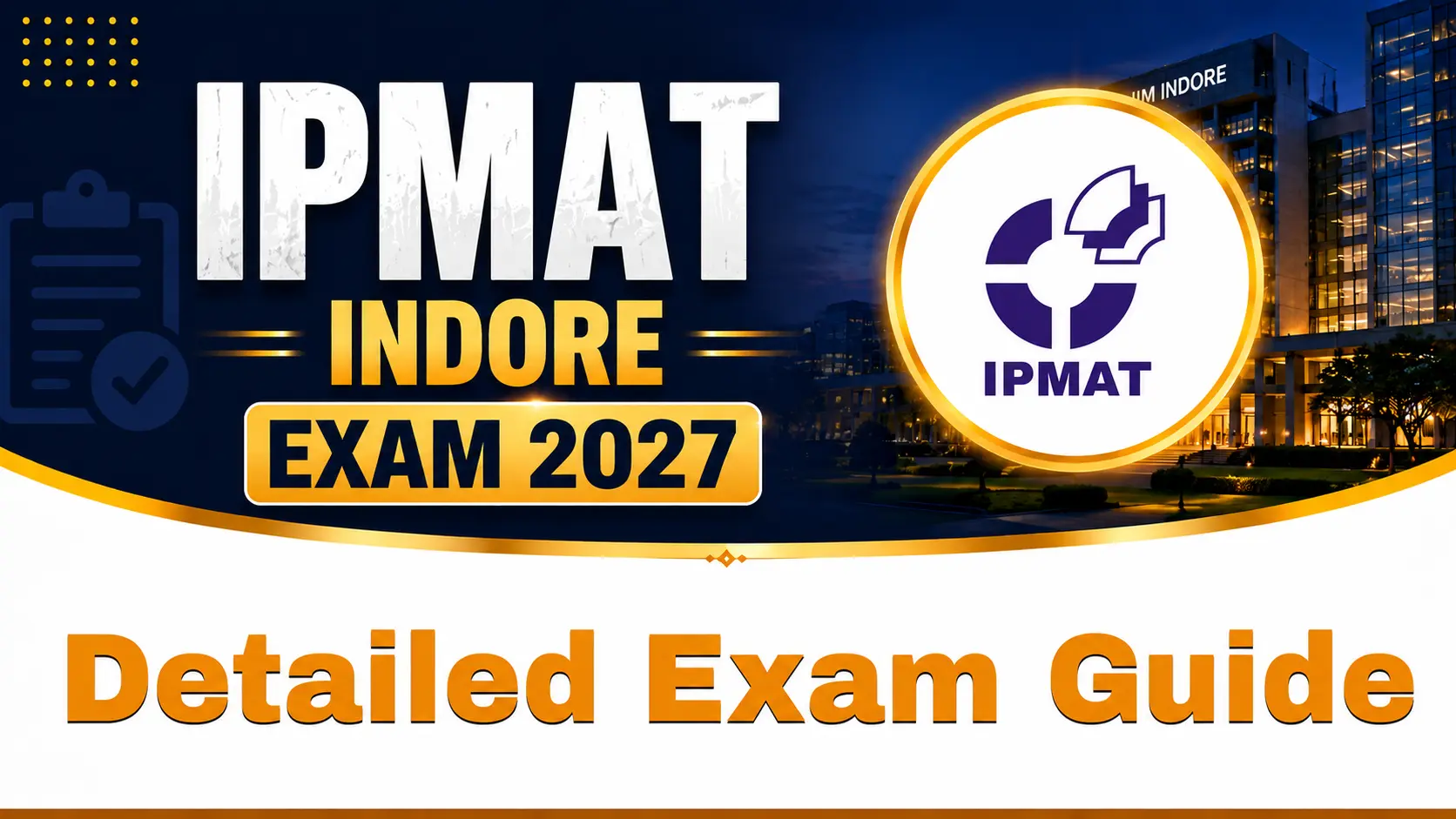 IPMAT Indore EXAM 2027