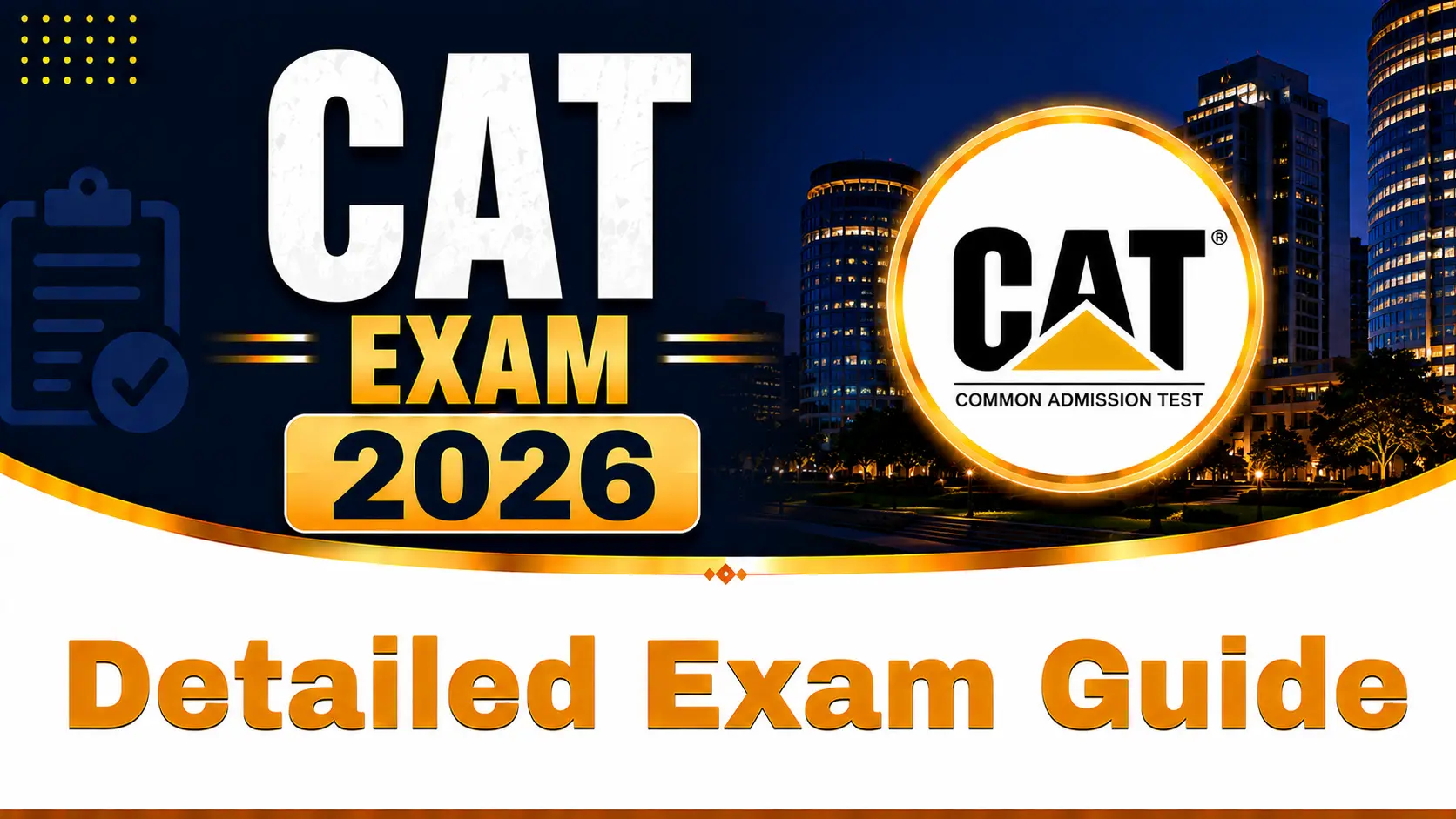 CAT EXAM 2026