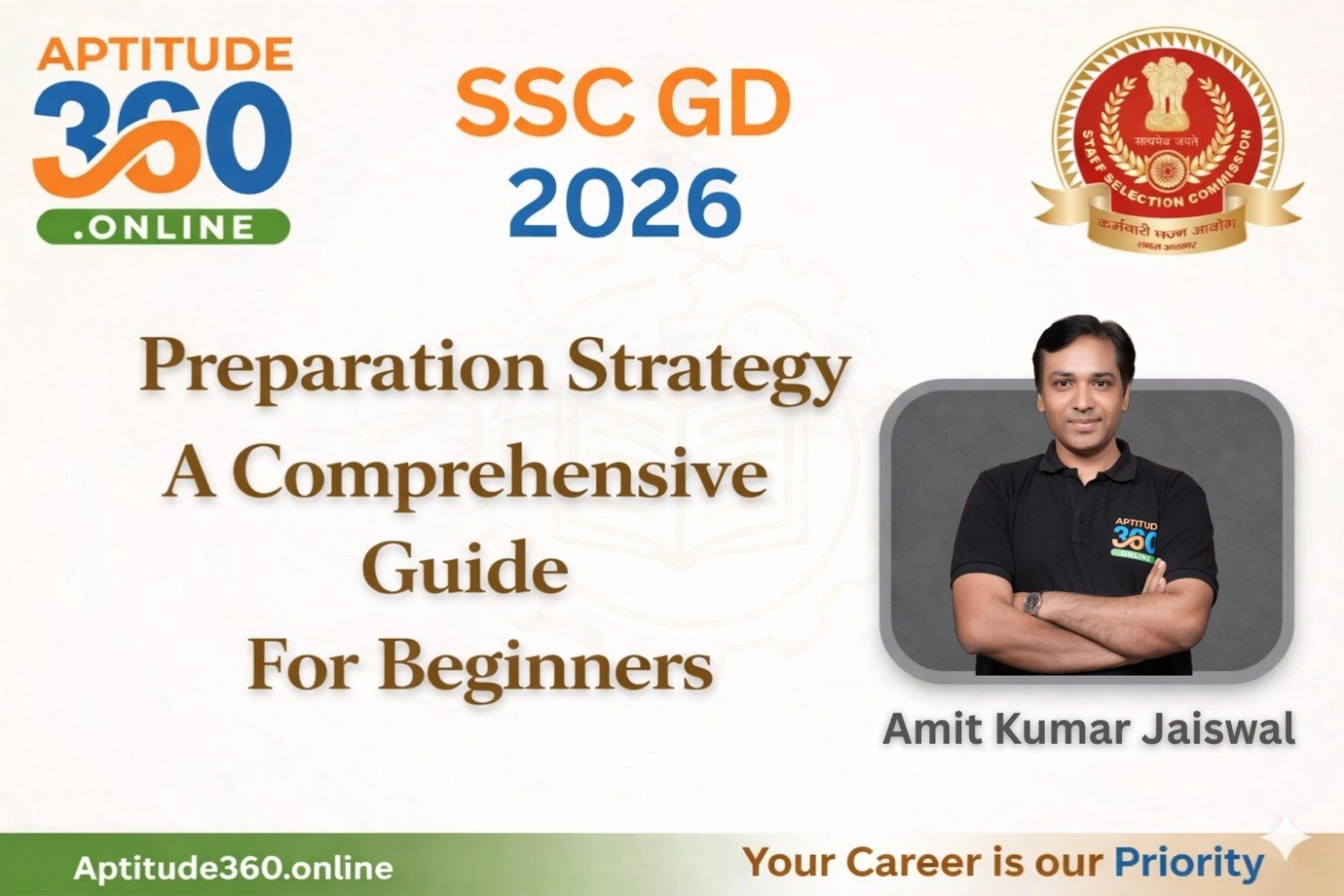 SSC GD Preparation Strategy 2026: A Comprehensive Guide for Beginners