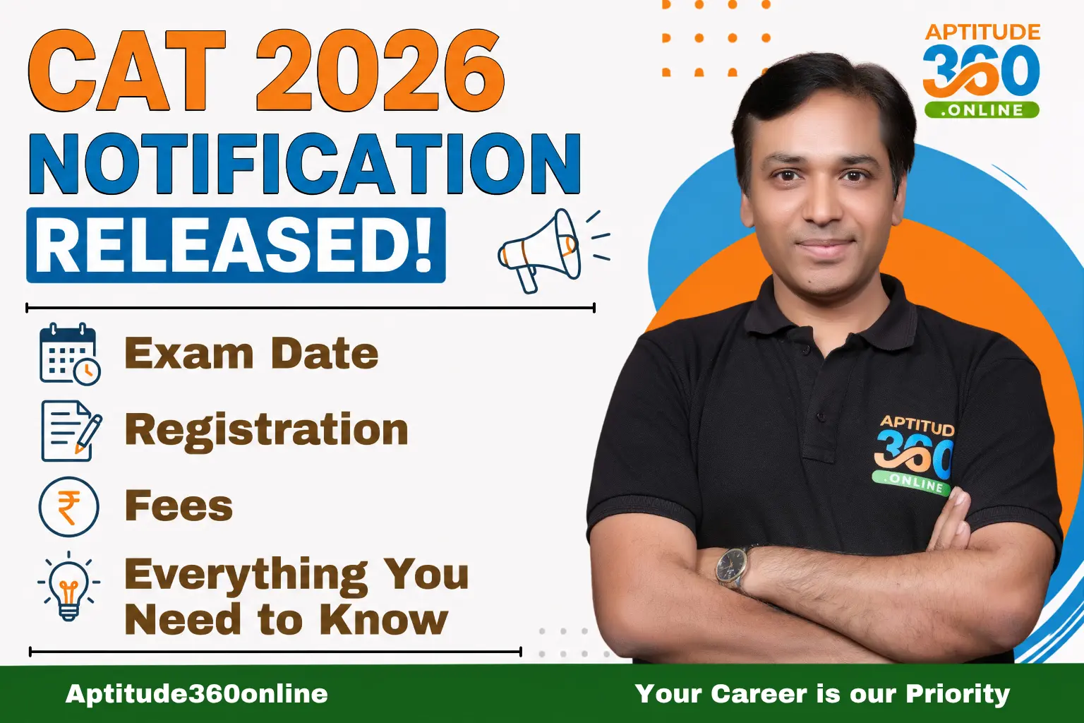 CAT 2026 Notification Released: Exam Date, Registration, Fees and Everything You Need to Know
