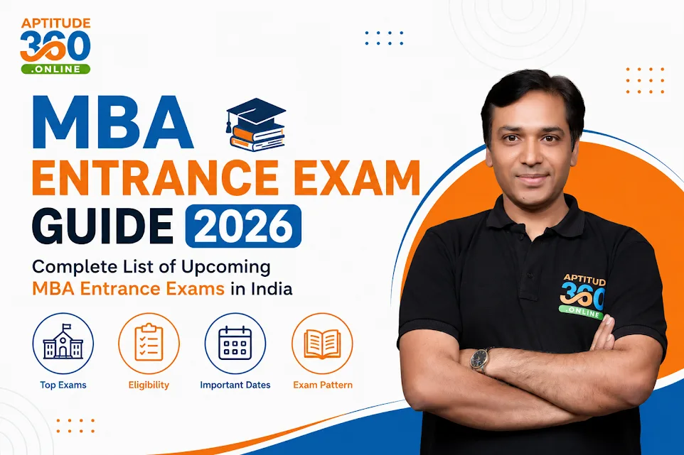 MBA Entrance Exam Guide  2026: Complete List of Upcoming MBA Entrance Exams in India