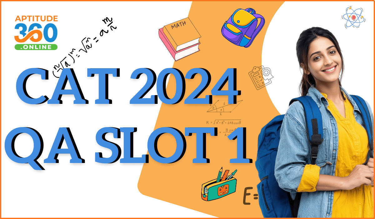 CAT 2024 SLOT 1-QA Previous Year Questions With Video Solutions