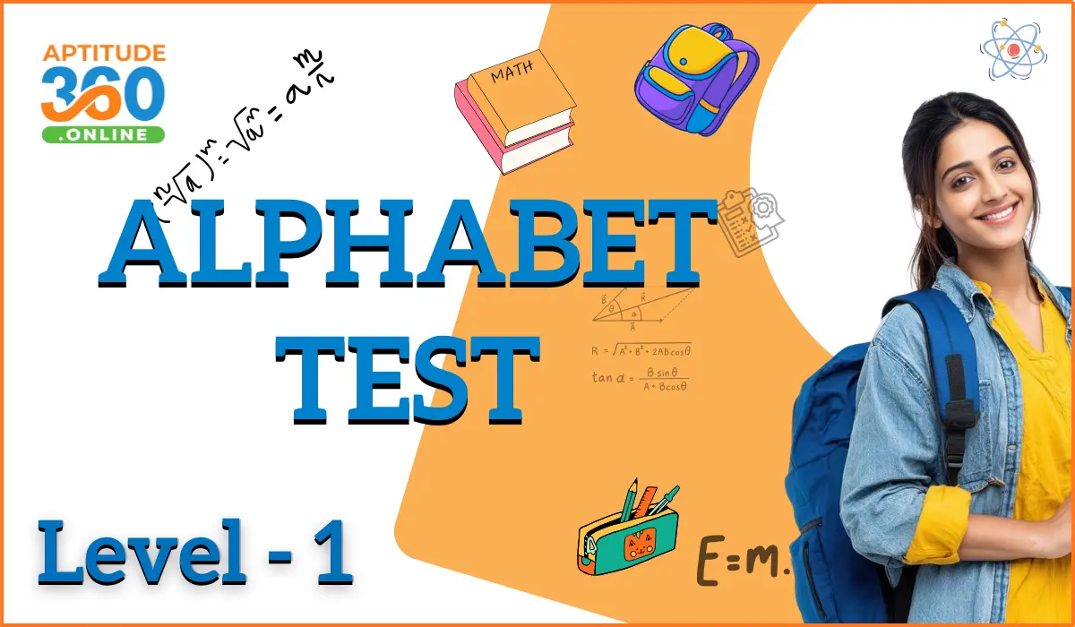 Alphabet Test Level - 1
