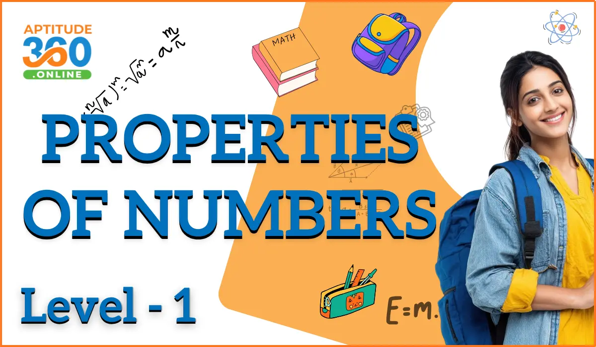 Properties of Numbers Level - 1