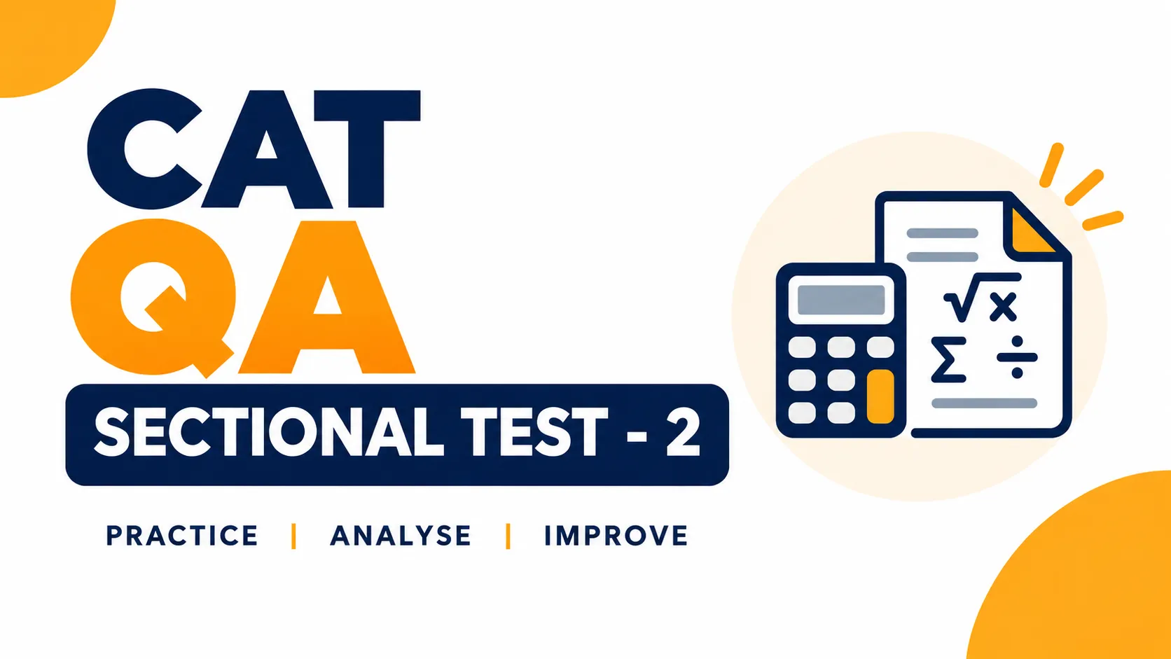 CAT QA Sectional Test - 2