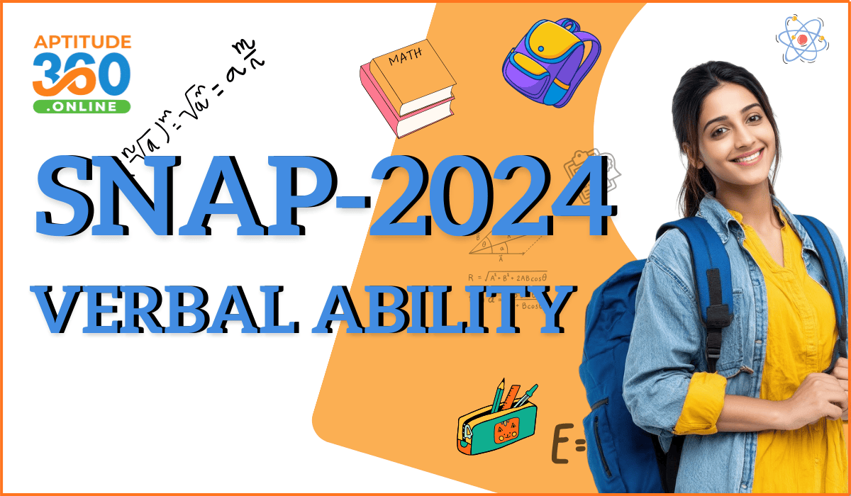 SNAP 2024 Slot 1 : Verbal Ability