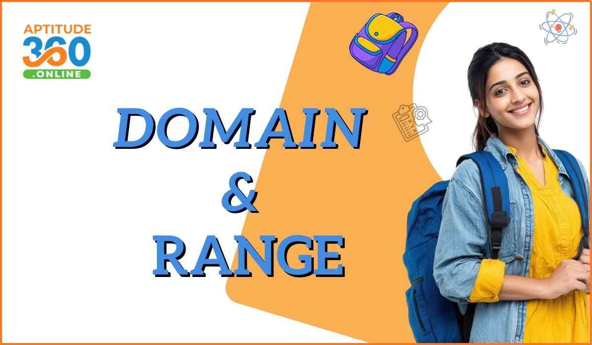 ALGEBRA : Domain & Range