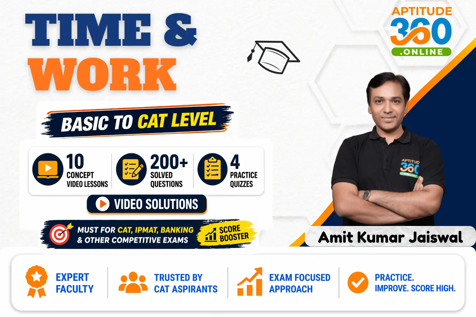 Time & Work for for CAT & Other Management Entrance Exams