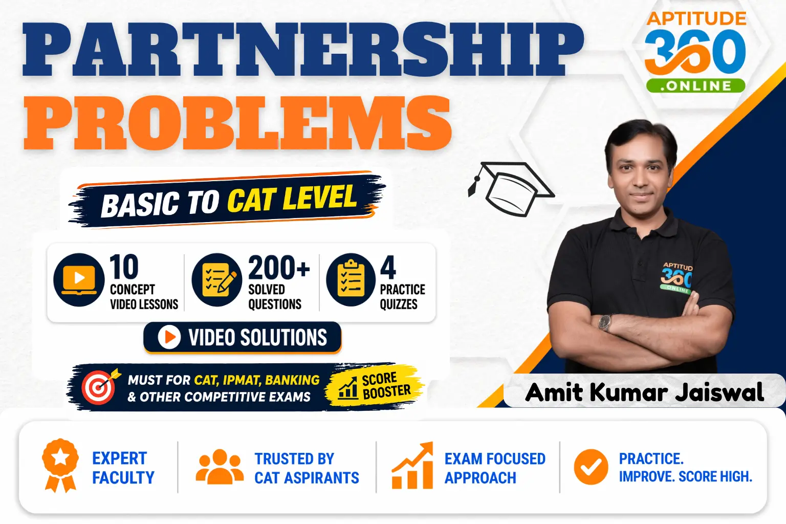 Partnership Problems for CAT & Other Management Entrance Exams