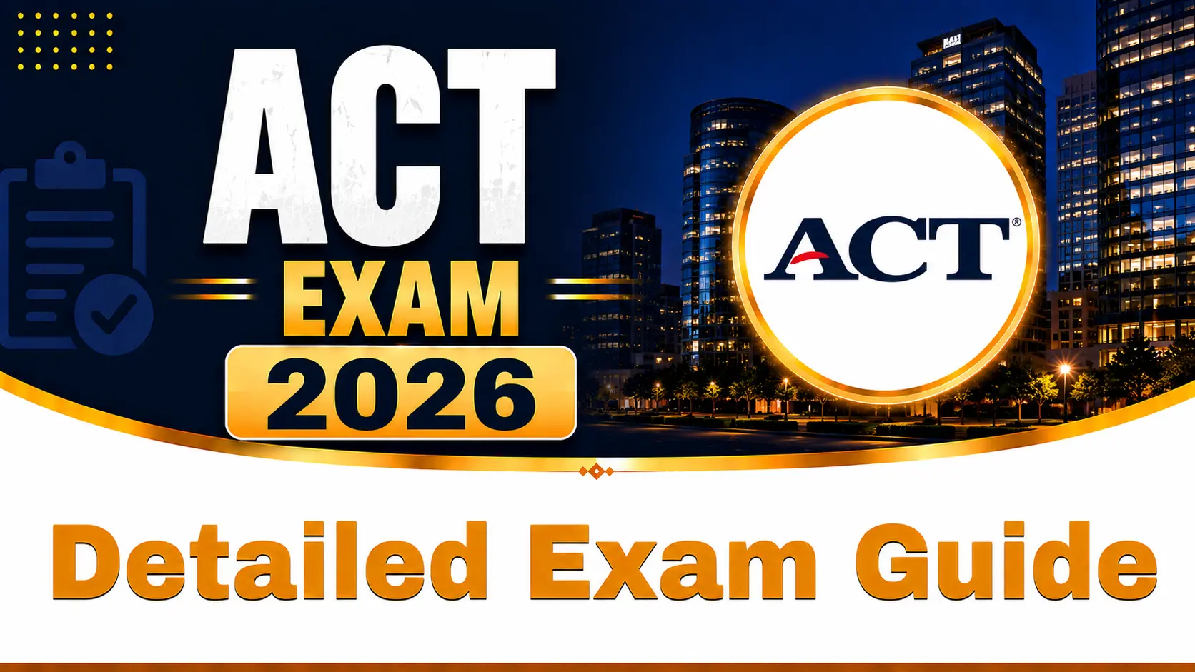 ACT Exam 2026