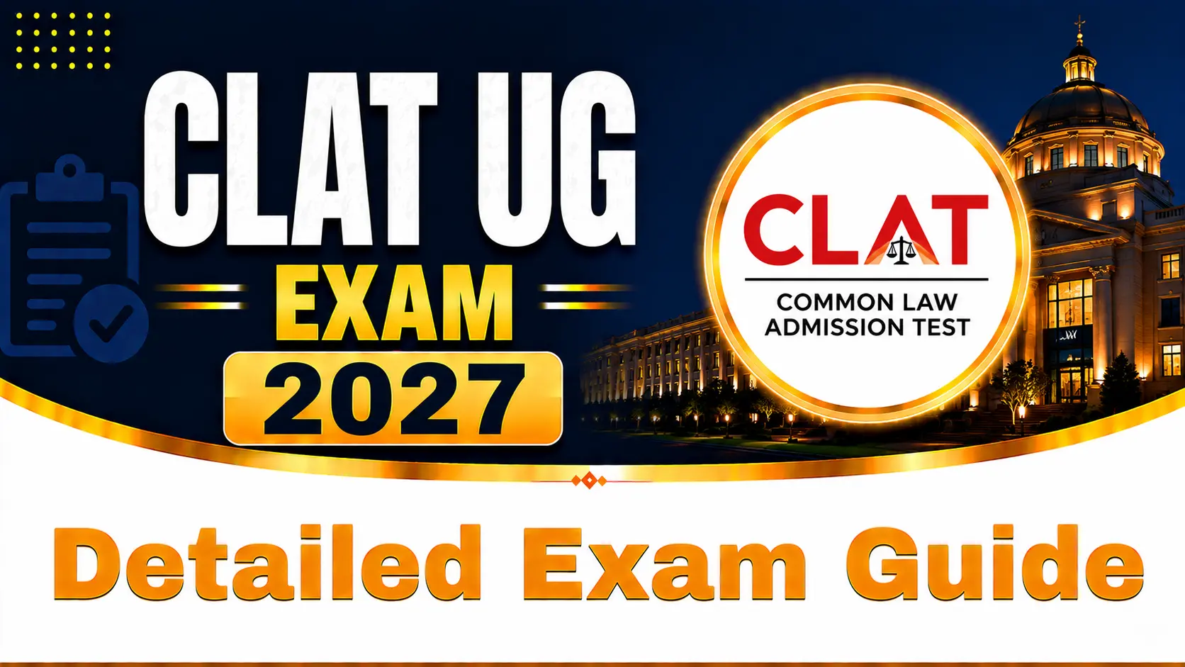 CLAT UG EXAM 2027