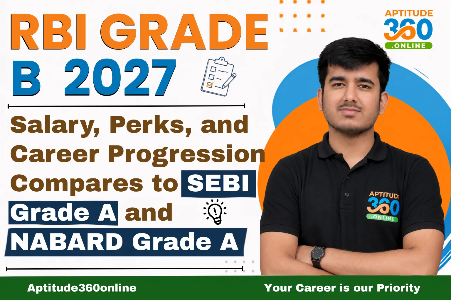 RBI Grade B Salary 2027, Career Growth and How It Compares to SEBI Grade A and NABARD Grade A