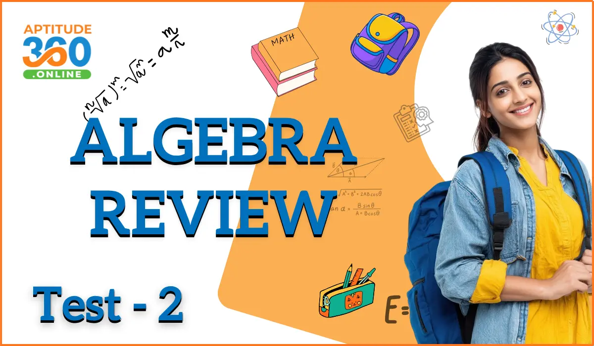 Algebra Review Test - 2