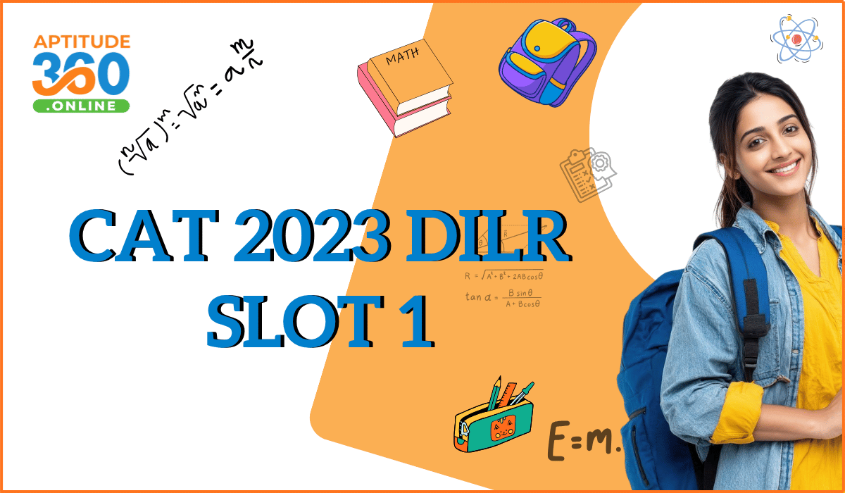 CAT 2023 DILR Slot 1