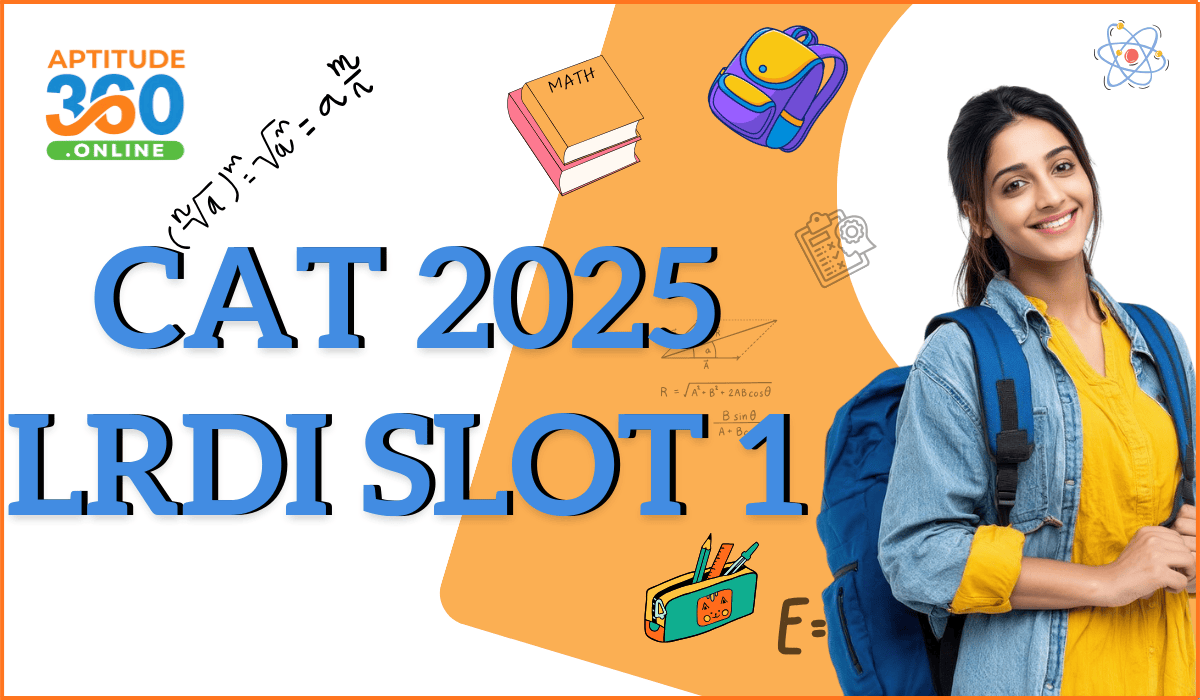 CAT 2025 SLOT 1 LRDI Previous Year Questions With Detailed Analysis