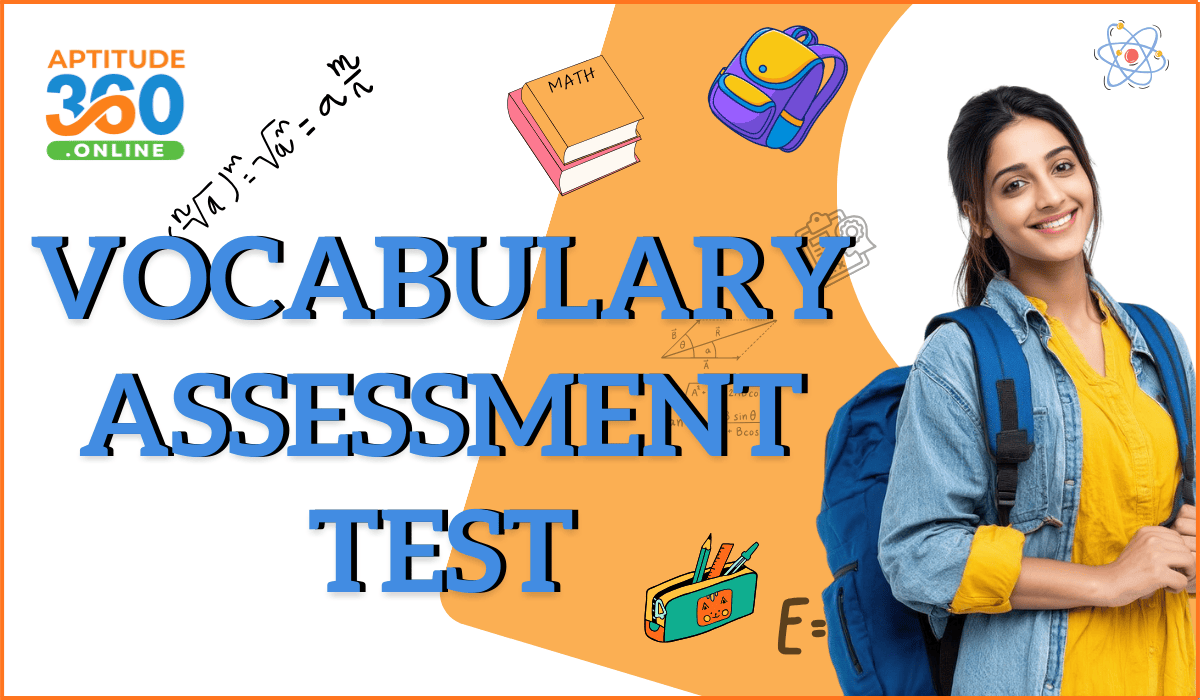 VOCABULARY ASSESSMENT TEST