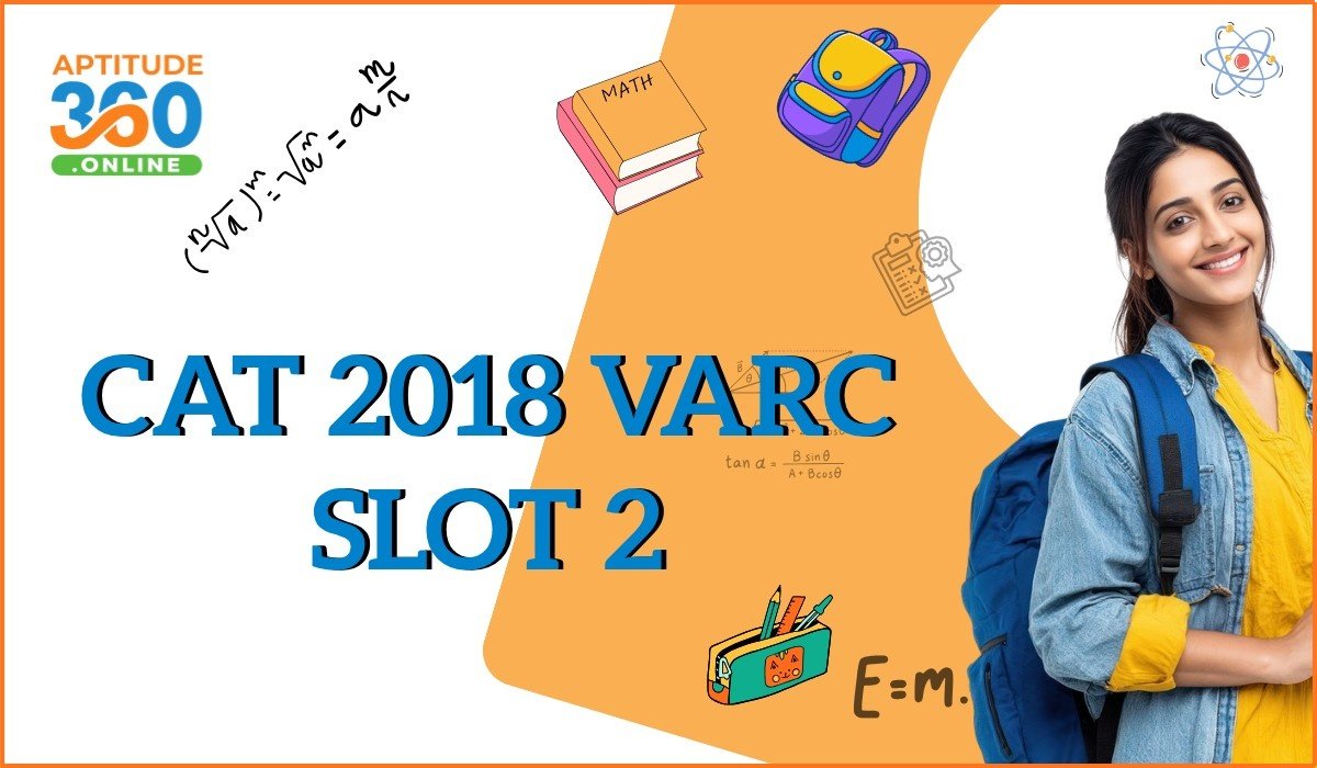 CAT 2018 VARC SLOT 2