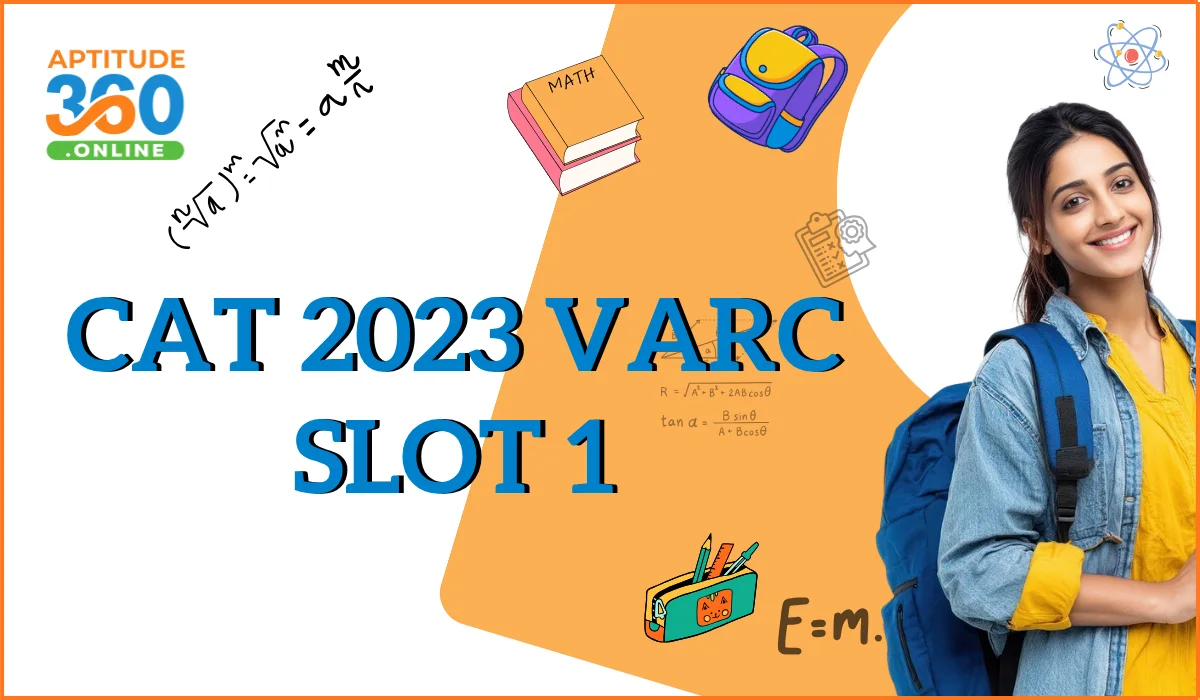 CAT 2023 VARC Slot 1