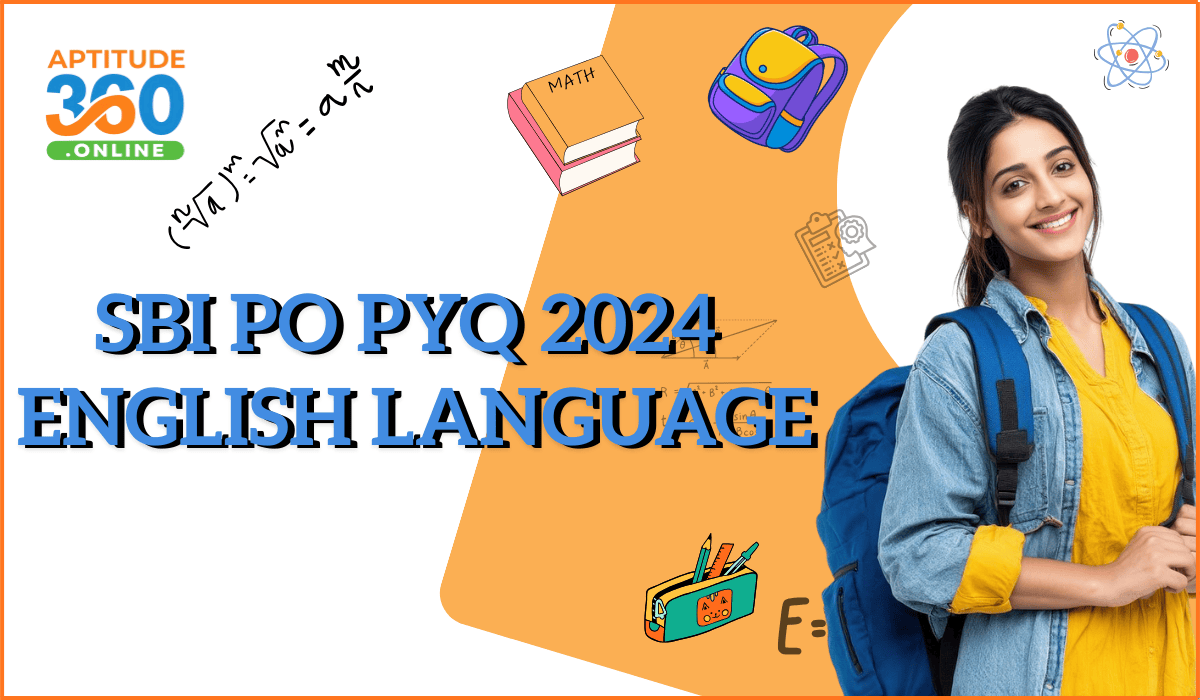 SBI PO PYQ 2024 ENGLISH LANGUAGE