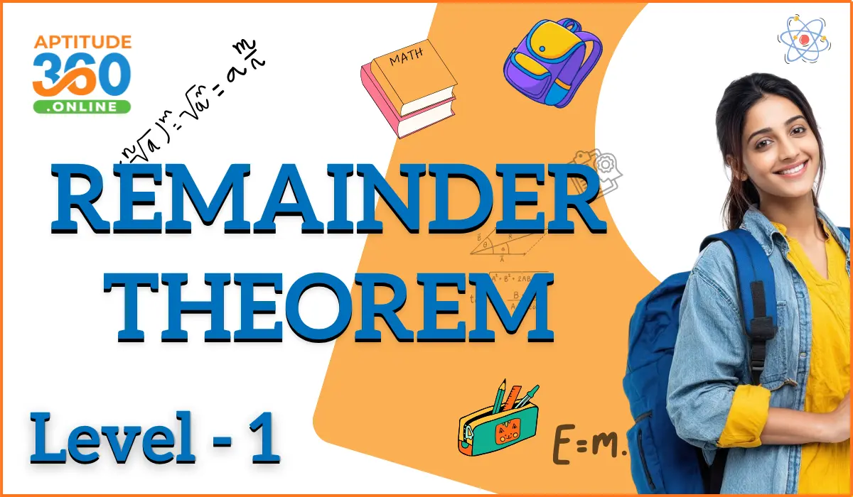 Remainder Theorem Level - 1