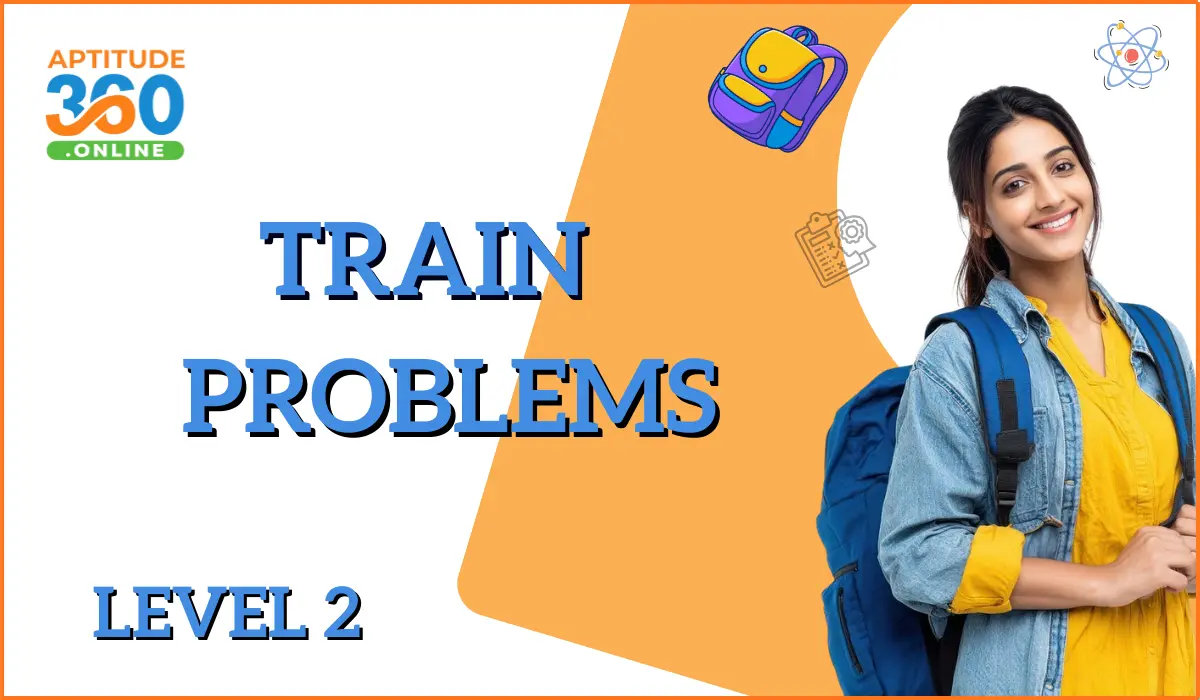 ARITHMETIC : Train problems level-2