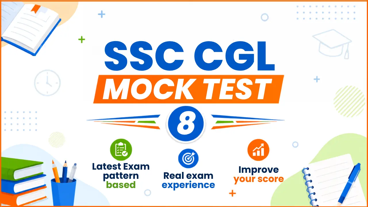 SSC CGL Mock Test - 08