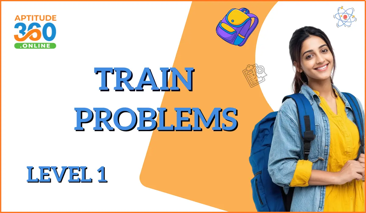 ARITHMETIC : Train problems level-1